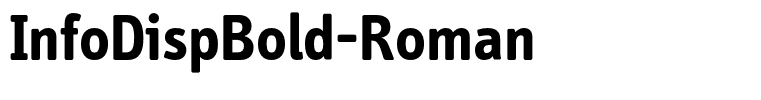 InfoDispBold-Roman