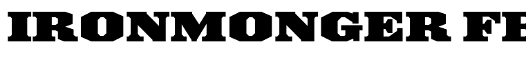 Ironmonger FB Black