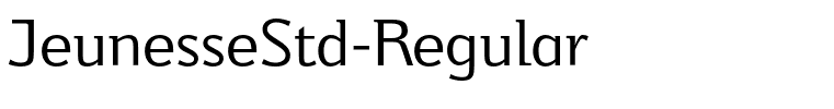 JeunesseStd-Regular