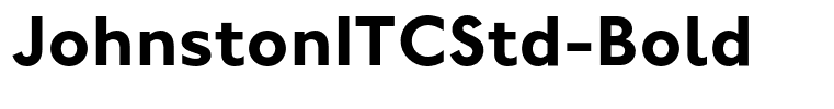 JohnstonITCStd-Bold