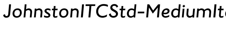JohnstonITCStd-MediumItalic