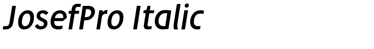 JosefPro-Italic