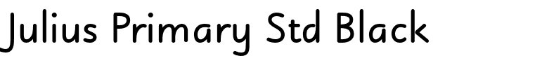Julius Primary Std Black