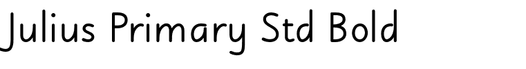 Julius Primary Std Bold