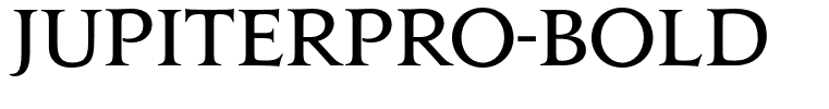 JupiterPro-Bold