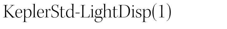 KeplerStd-LightDisp(1)