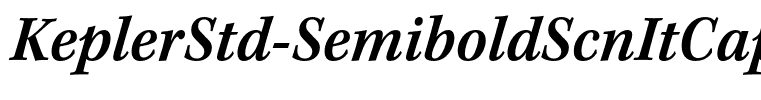 KeplerStd-SemiboldScnItCapt