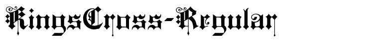 KingsCross-Regular