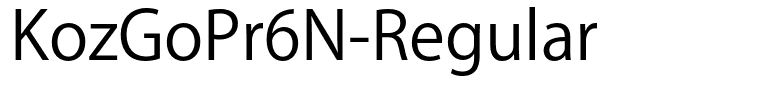 KozGoPr6N-Regular