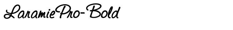 LaramiePro-Bold