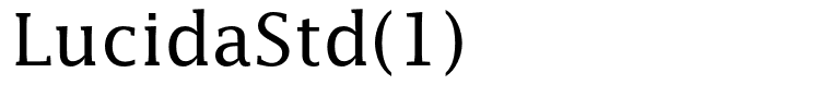 LucidaStd(1)