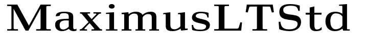 MaximusLTStd