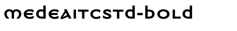 MedeaITCStd-Bold