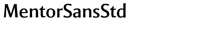 MentorSansStd