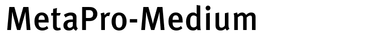 MetaPro-Medium