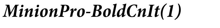 MinionPro-BoldCnIt(1)