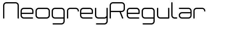 NeogreyRegular