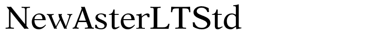 NewAsterLTStd