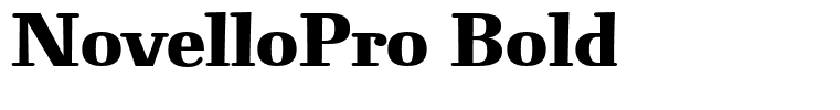 NovelloPro-Bold