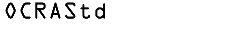 OCRAStd