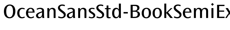 OceanSansStd-BookSemiExt