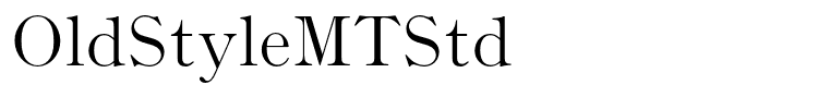 OldStyleMTStd