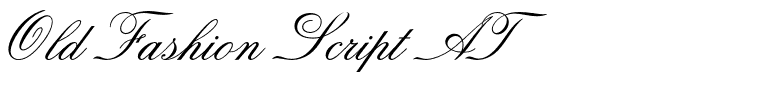 Old Fashion Script AT