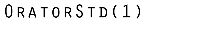 OratorStd(1)