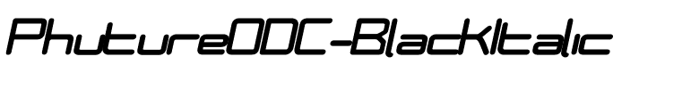 PhutureODC-BlackItalic