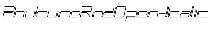 PhutureRndOpen-Italic