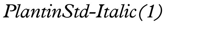 PlantinStd-Italic(1)