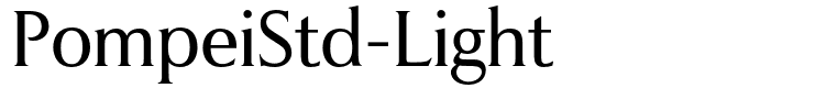 PompeiStd-Light