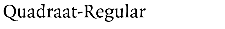 Quadraat-Regular