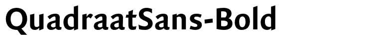 QuadraatSans-Bold