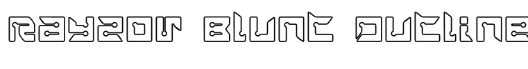 Rayzor Blunt Outline