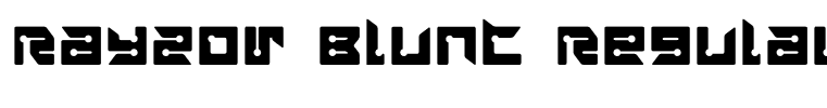 Rayzor Blunt Regular