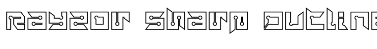 Rayzor Sharp Outline