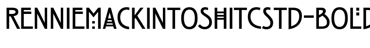 RennieMackintoshITCStd-Bold