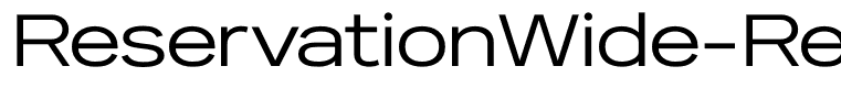 ReservationWide-Regular