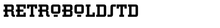 RetroBoldStd