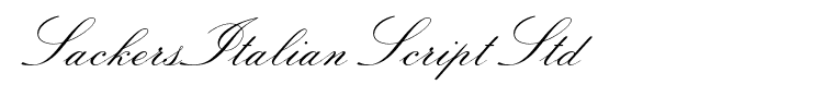 SackersItalianScriptStd