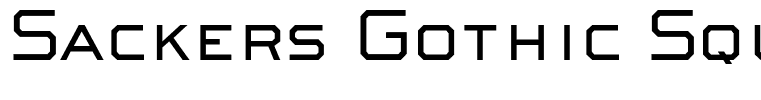 Sackers Gothic Square AT