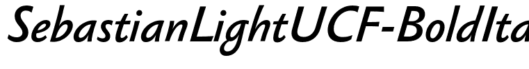 SebastianLightUCF-BoldItalic