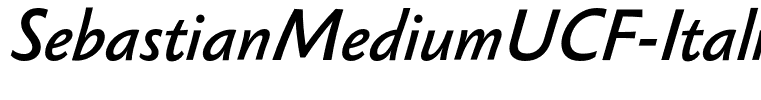 SebastianMediumUCF-Italic