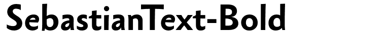 SebastianText-Bold