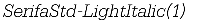 SerifaStd-LightItalic(1)