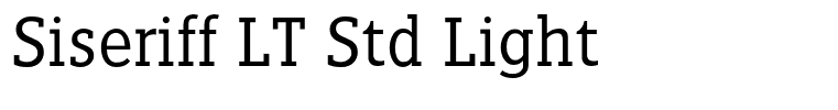 Siseriff LT Std Light