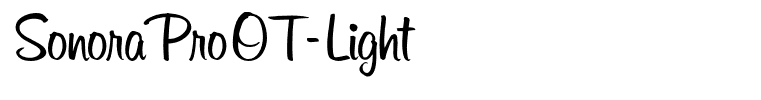 SonoraProOT-Light