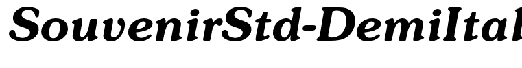 SouvenirStd-DemiItalic(1)