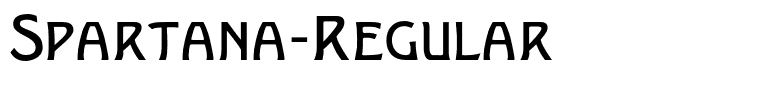 Spartana-Regular